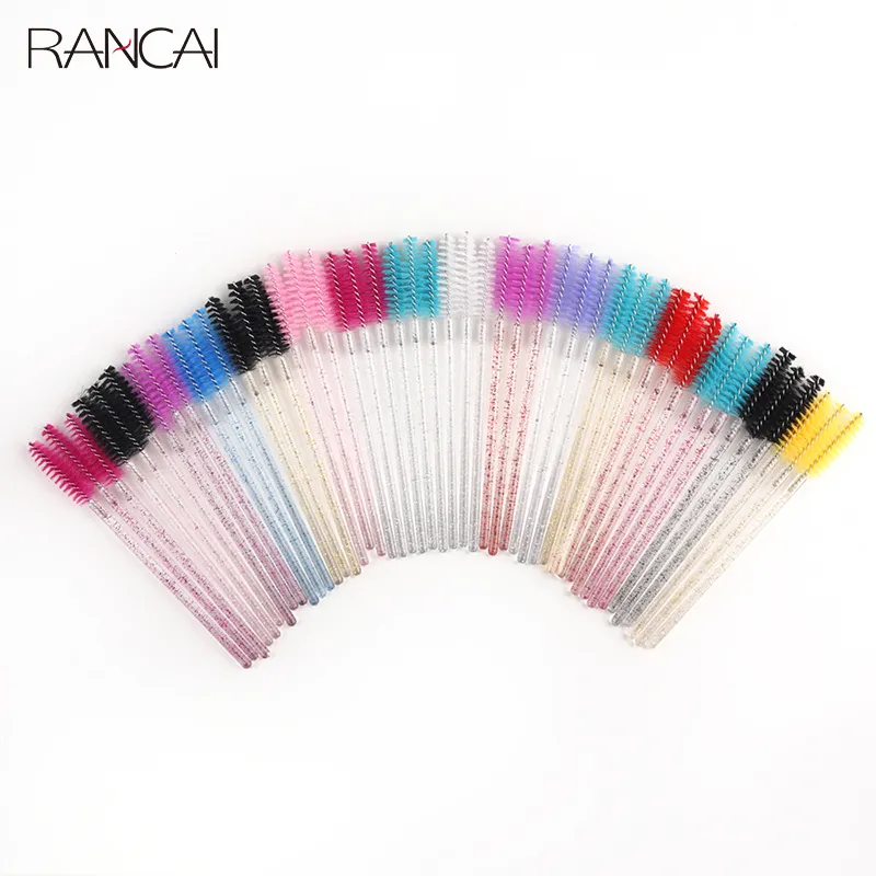50 ชิ้น Disposable แปรงขนตา Extension คริสตัล Eyebrow แปรงมาสคาร่า Eye Lashes ชุดเครื่องมือเครื่องสำอางค์แต่งหน้าความงาม — image 3