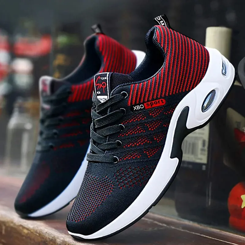 Neue, atmungsaktive, vielseitige Laufschuhe für Herren mit weicher Sohle, leichte, lässige Sportschuhe für Herren — image 1