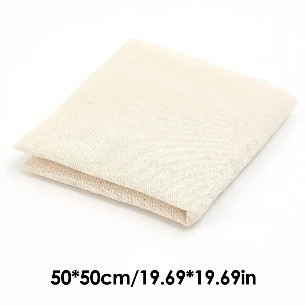 5/1PC Filtro di Stoffa Riutilizzabile In Fibra di Cotone Maglia del Colino Formaggio Birra Tofu Homebrew Filtro di Stoffa Da Cucina Cibo Fermento Filtro strumento — image 10