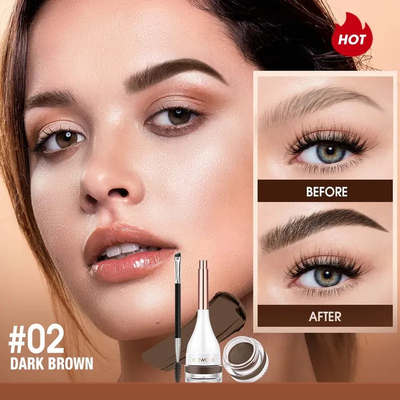 O.TWO.O Full Makeup Set Waterproof Mascara Eyeliner Foundation BB Cream Air Cushion Concealer Lipstick Face Primer Cosmetics Set — image 6