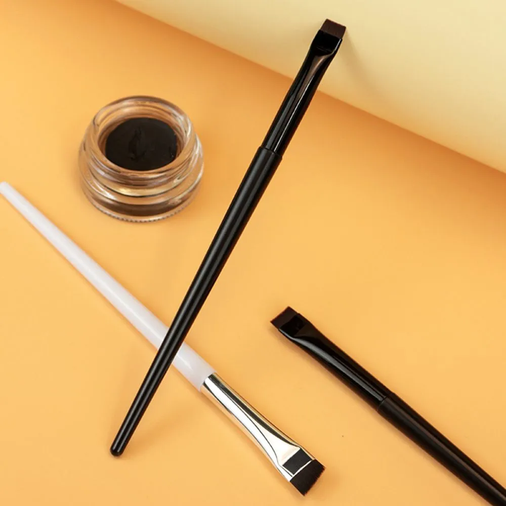 Up Tool Oblique Cosmetics Brush Beauty Blade Makeup Brushes Liner Brow Brush Angled Fine Eyeliner Brushes Flat Eyebrow Brush