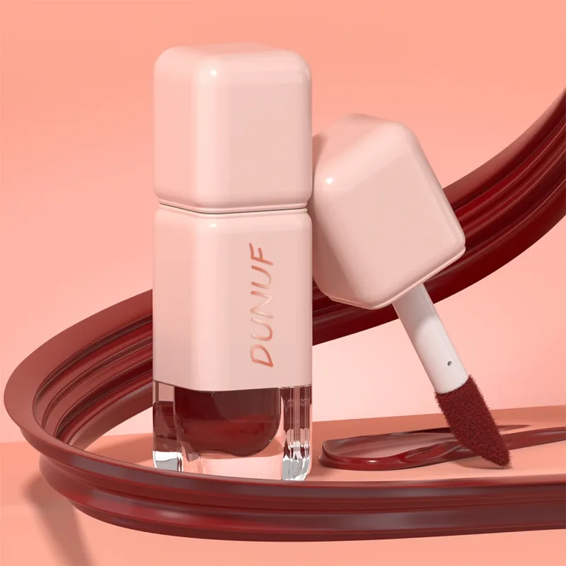 Glossy Lip Gloss Mirror Water Lip Tint Long Lasting Non-sticky Cup Liquid Lipstick Moisturizing Nude Red Brown Lip Makeup — image 7