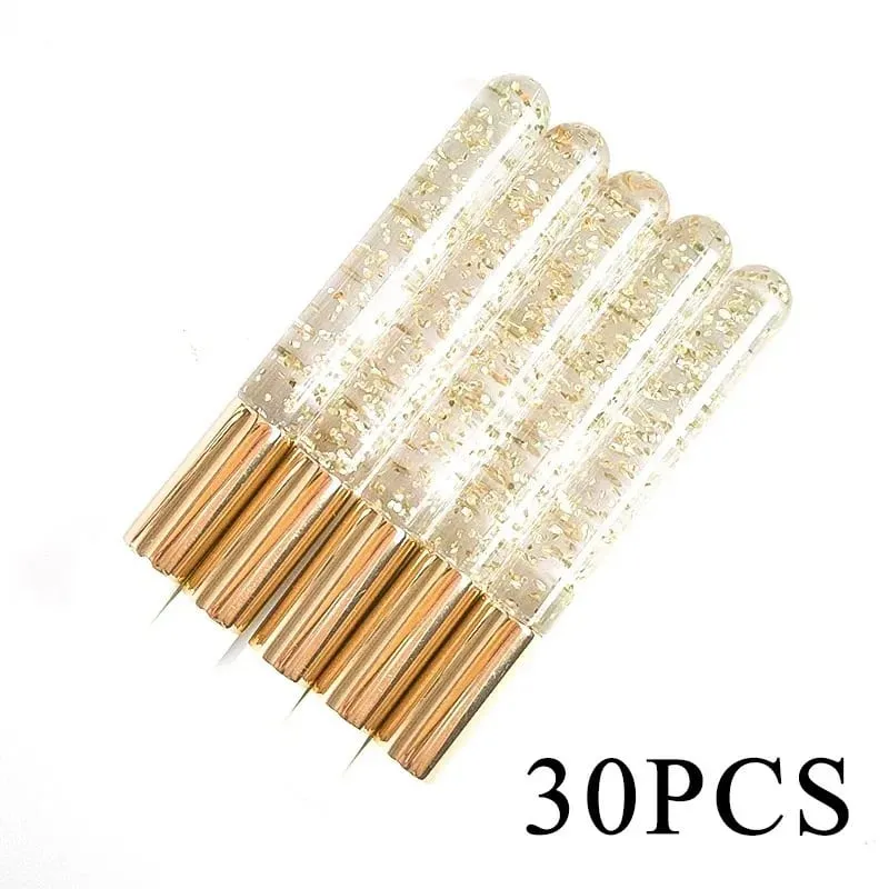 Großhandel 30/50 Stück Pinsel Nasenreinigungsbürsten Wimpern Wimpern für Shampoo-Extensions Glitter Lash Porenreinigung MakeupTools