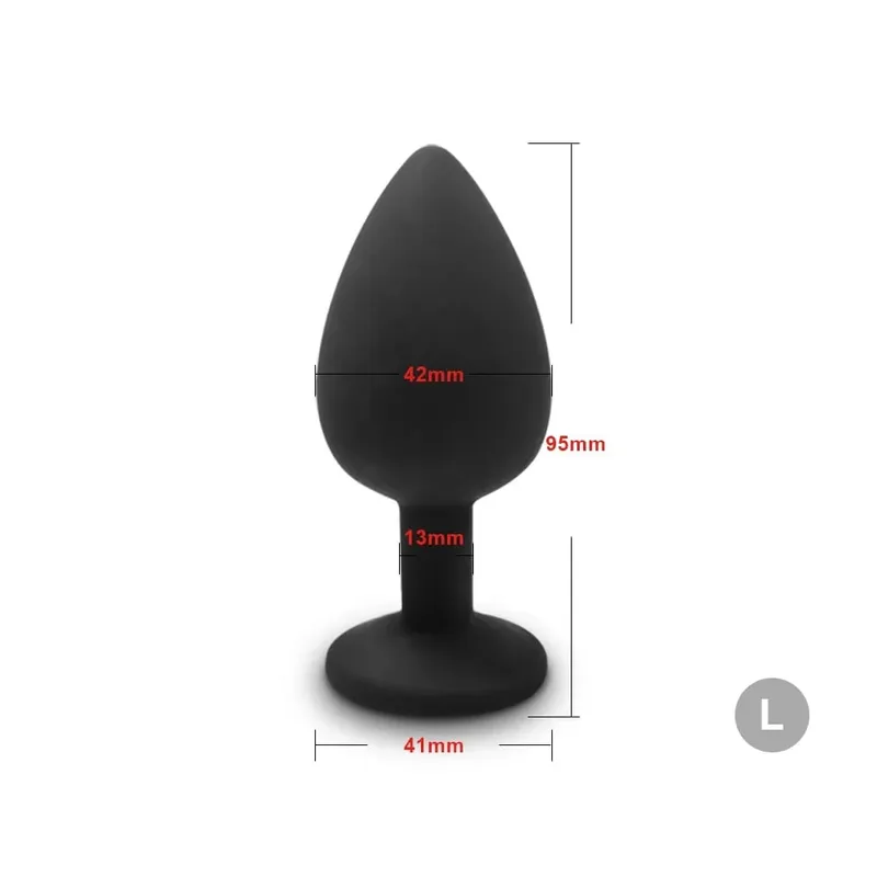 Anal Spielzeug Weiche Silikon Anal Plug Mini Bullet Vibrator Butt Plug Männer Frauen Homosexuell Paare Anal Prostata Stimulator Sex Spielzeug für Erwachsene — image 9