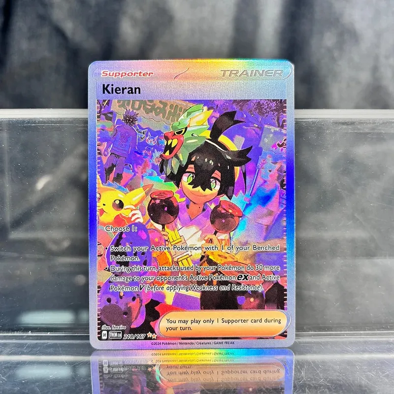 PKM Proxy Thẻ Cổ Điển Charizard Mew Với Ex Đơn Thẻ Bộ Sưu Tập PTCG Suicune Gx Tyranitar Gx Mất Thunder Lá Thẻ — image 23