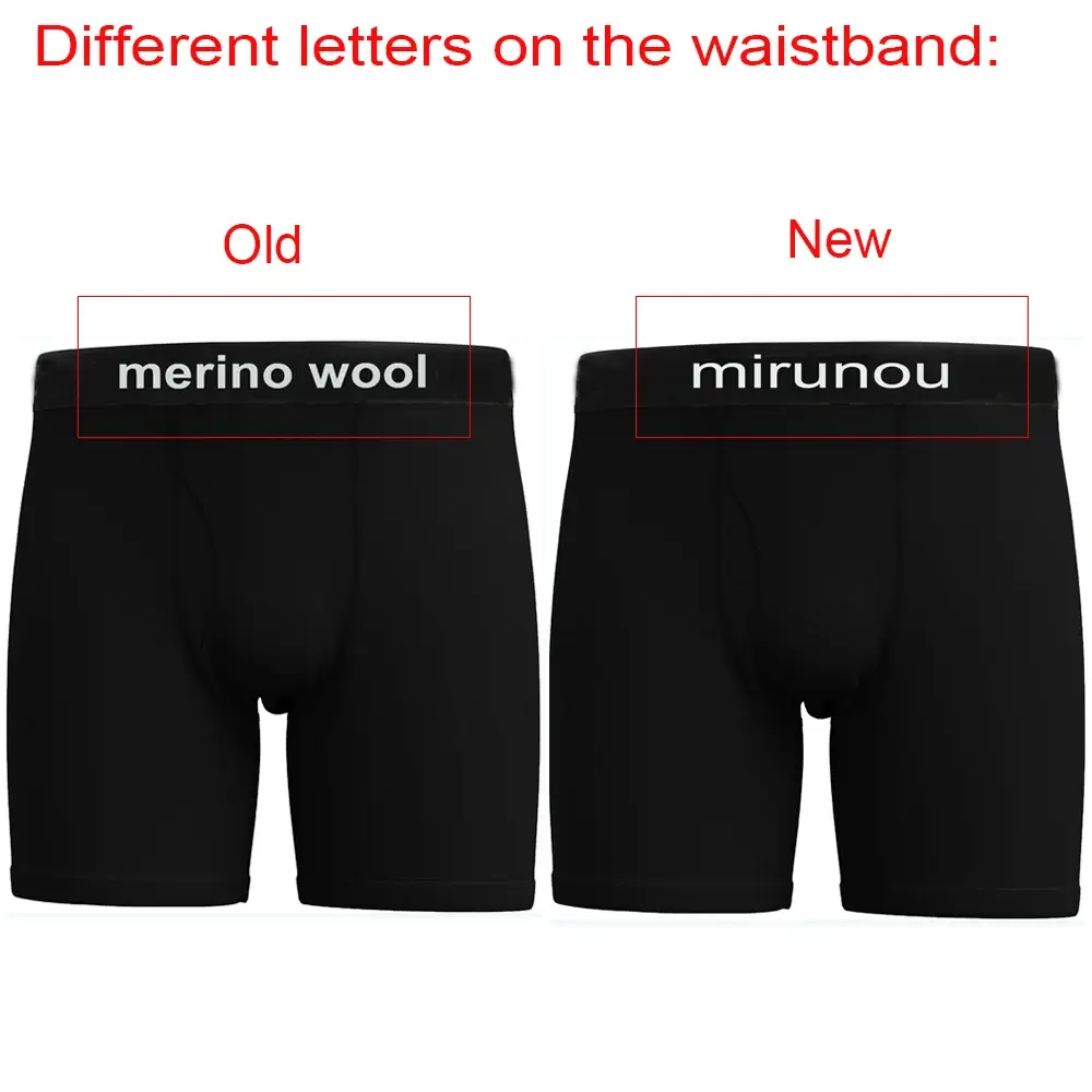 100% Merino Wool Mens Lightweight Boxer Brief Merino Wool Underwear Soft Moisture Wicking Breathable Sports Hiking Underpants — image 4