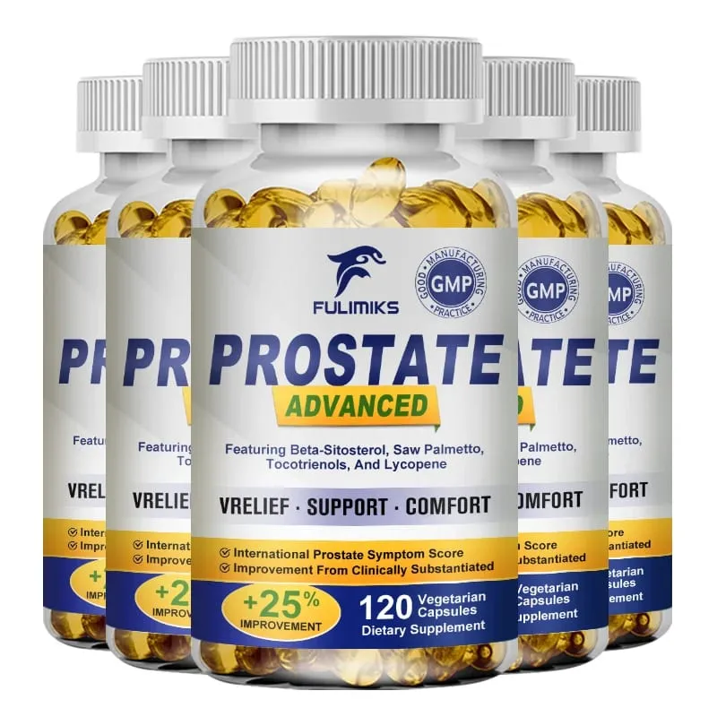 Advanced Saw Palmetto Capsules สำหรับชายสนับสนุนผมกระเพาะปัสสาวะทางเดินปัสสาวะ & สุขภาพต่อมลูกหมากลดตอนกลางคืนห้องน้ำ Trips — image 10