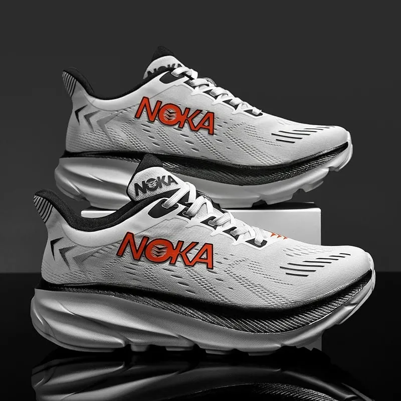 Men Sports Running Shoes Breathable Lightweight Men Comfortable Athletic Nonskid Sneakers — image 4