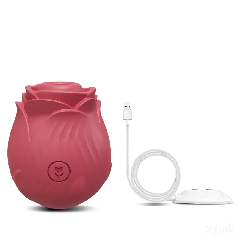 Vibromasseur à succion Rose pour femmes, gode de poussée, ventouse de mamelon, stimulateur de Clitoris, œuf vibrant, jouets sexuels pour adultes — image 9