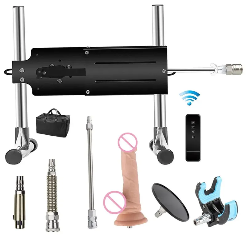 שדרוג מכונת סקס עם שלט רחוק Super Silent Ultra Adjustable Vac U Lock 30db 70W מכונת אהבה עם Big D חינם — image 21
