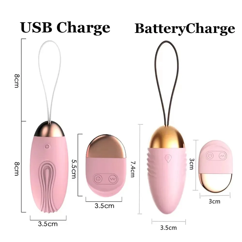 Vibratore telecomandato senza fili per le donne 10 velocità Bullet Eggs Stimolatore del clitoride Kegel Ball Giocattoli del sesso per le donne Masturbatori — image 6