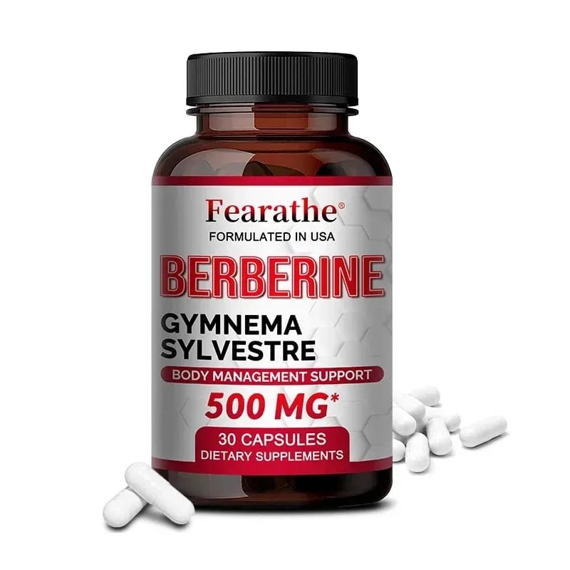 Berberine Capsules ศักยภาพสูงสุดสำหรับระดับน้ำตาลในเลือด ระบบภูมิคุ้มกัน สุขภาพ ความแข็งแรงสูง การจัดการน้ำหนักเพื่อสุขภาพ — image 9