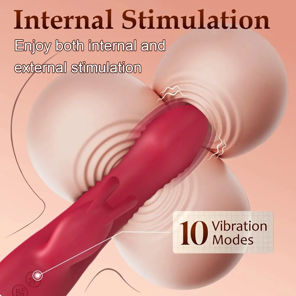 3 IN 1 เครื่องสั่นกระต่าย AV Sex Machine 10 โหมดสั่น Magic Wand Clit Stimulator G Spot ช่องคลอดนวดเพศของเล่นสำหรับคู่ — image 2