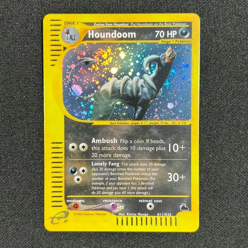 PKM Single Cards 1st Edition E-Card Celebi Charizard Skyridge (SK) Foil Cards Zapdos Aquapolis Classic Game Collection PROXY — image 12