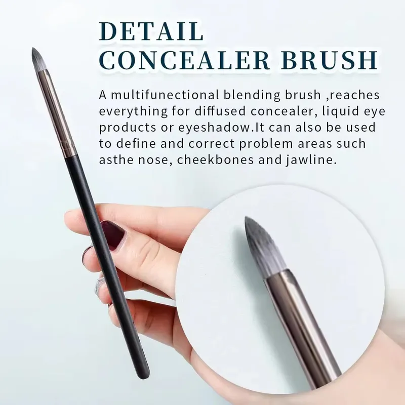 Powder Brush Professional Makeup Brushes Black Multifunctional Foundation Blush Sculpting Bronzer Brush Make Up Tools — image 15