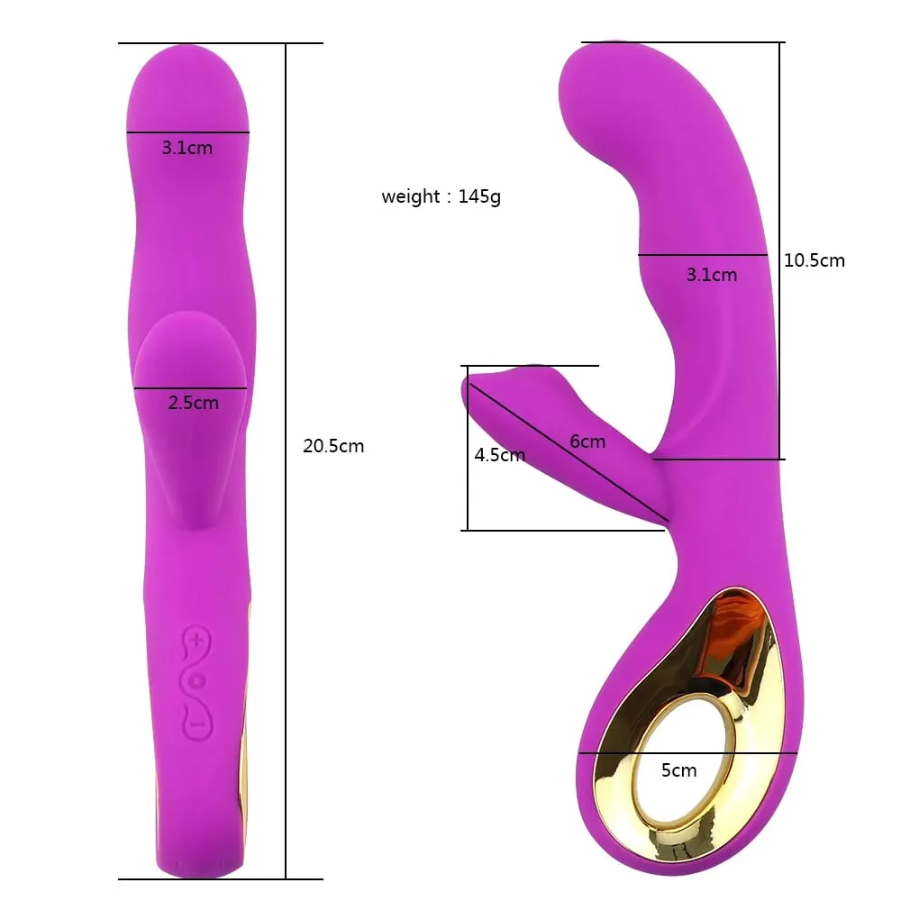 กระต่าย G Spot Vibrator สำหรับผู้หญิง 10 โหมดการสำเร็จความใคร่ Dildo ที่มีประสิทธิภาพ Masturbation Clitoris Stimulator เครื่องนวดช่องคลอดของเล่นสำหรับผู้ใหญ่ — image 5