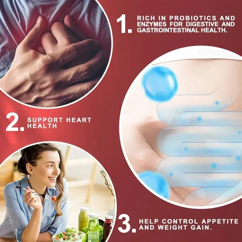 Capsule di aceto di sidro di mele - Integratore di vitamine del gruppo B Controllo del peso Detox Allevia gonfiore e costipazione Fat BurnerSup — image 3
