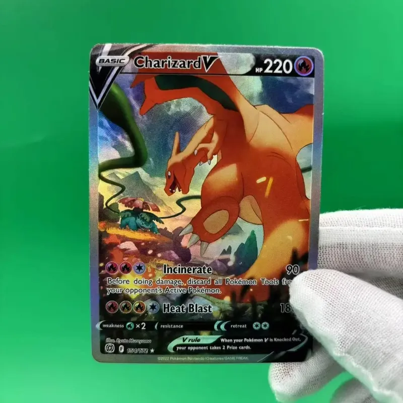 P 컬렉션 카드 Mew ex Umbreone Blastoise DIY 자기 제작 단일 카드 클래식 게임 애니메이션 카드 선물 장난감 — image 17