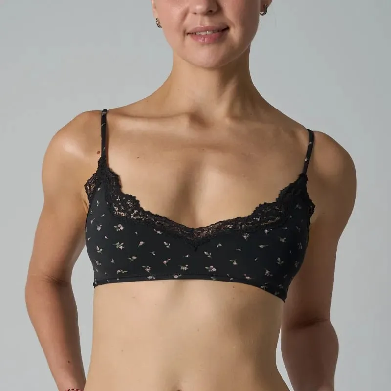 Set Pepejal Bra Renda Comel Gabungan Percuma Wanita Bra Tali Boleh laras+Seluar Dalam Pinggang Rendah Bergaya Ringkas Set Pakaian Dalam Keanjalan Tinggi — image 13