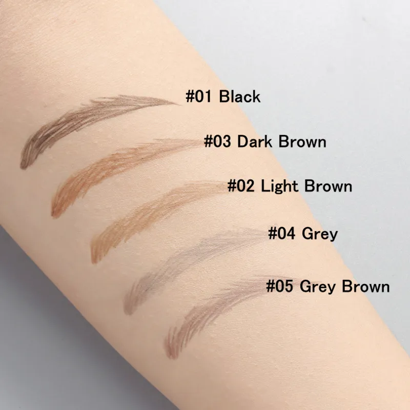 Penna per sopracciglia Duro Microblading Brow Definer Enhancers Matita Impermeabile Facile da applicare Trucco Sopracciglia selvagge naturali Tinta — image 7