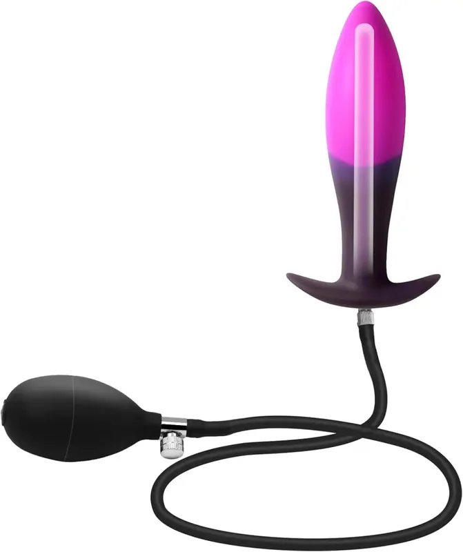 Plug anale gonfiabile Dilatatore anale Enorme Butt Plug Stimolare il giocattolo del sesso per le donne/uomini Masturbatori Massaggiatore della prostata Grandi giocattoli anali — image 8