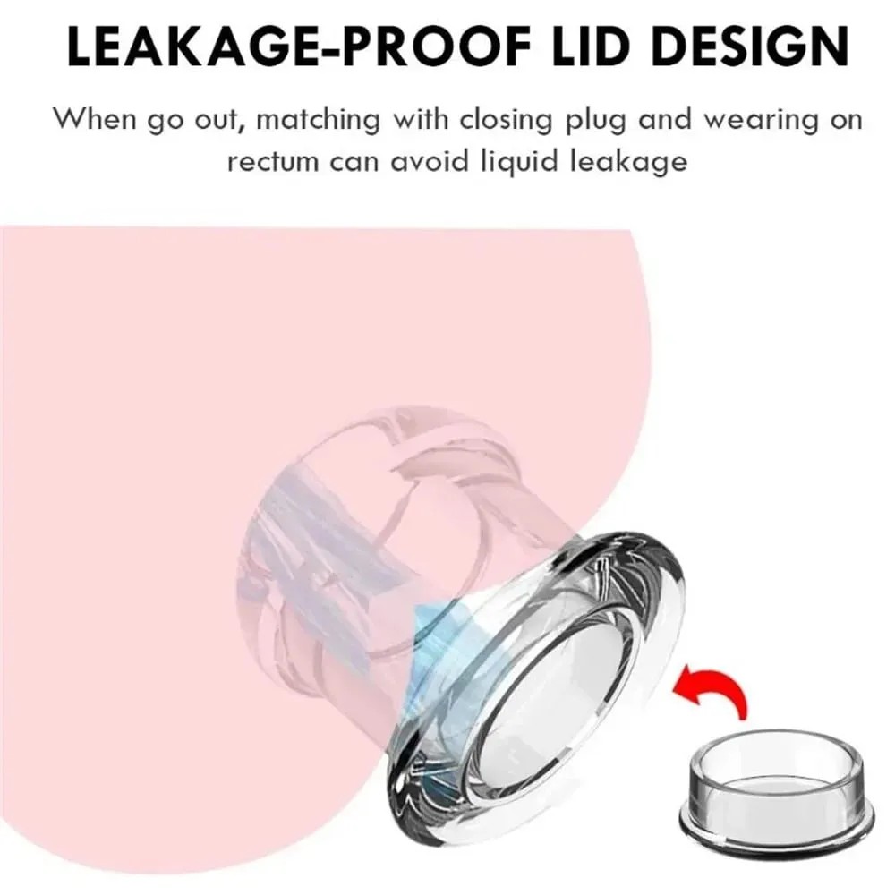 Hollow Anal Plug Silicone Butt Plugs with Stopper Anal Dilator Anus Tunnel Expansion Prostate Massage Sex Toys For Woman Men Gay — image 3