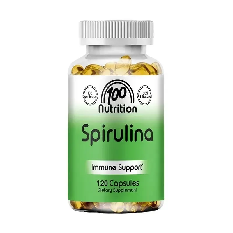 Organic Spirulina 2000 Mg Supplement - Helps Detoxification Immune System Cardiovascular Antioxidants B Vitamins — image 8