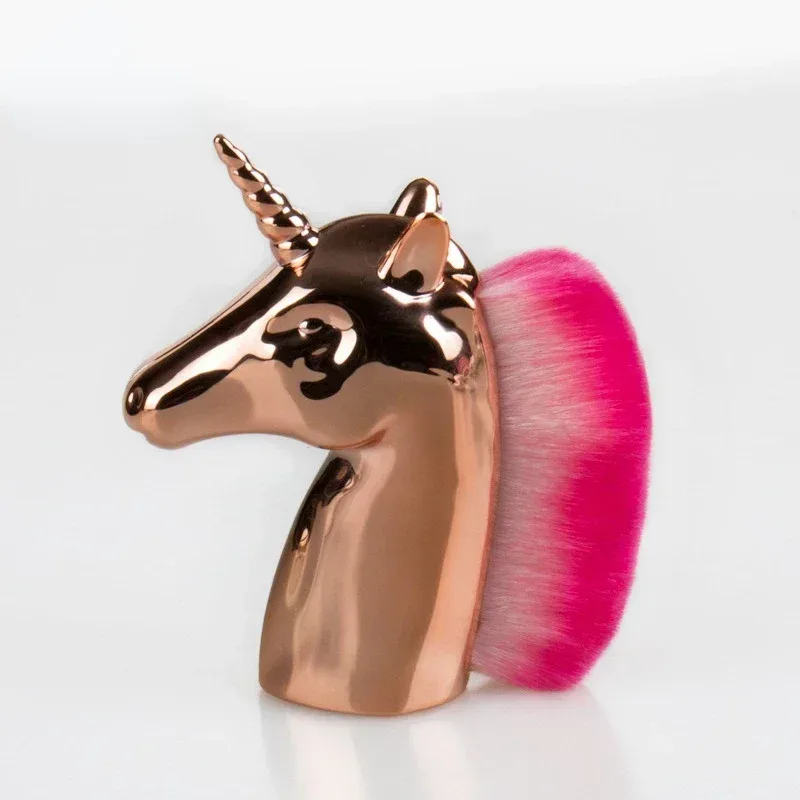 Unicorn Nail Dust Brush Nails Art Accessories Remove Manicure Dust Brush Nail Gel Cleaning Brushes Makeup Brush Manicure Tools — image 9