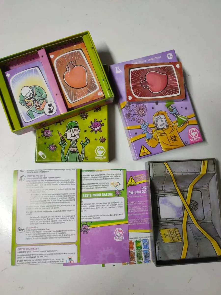 2026 Hot Selling Latest Virus Infected Card Game Card Interactive Toy Family Gathering Game Point. Jeu de cartes — image 10