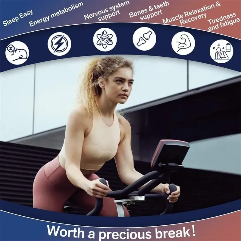Magnesiumkomplex-Kapseln – lindern Nervenstress und Muskelkontraktionen, unterstützen die Knochengesundheit und stärken die Immunfunktion — image 5