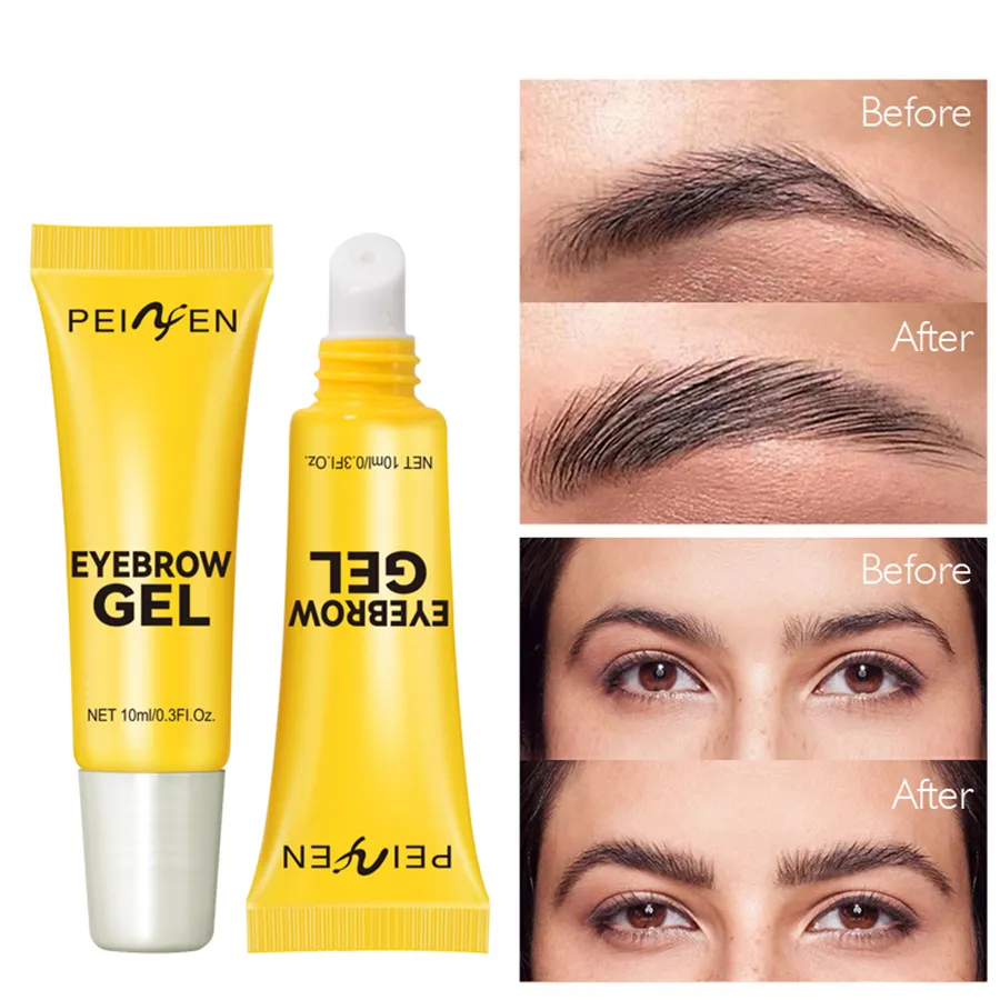 Gel de mise en forme des sourcils Crème de mise en forme des sourcils avec pinceau Sourcils sauvages mise en forme forte — image 4