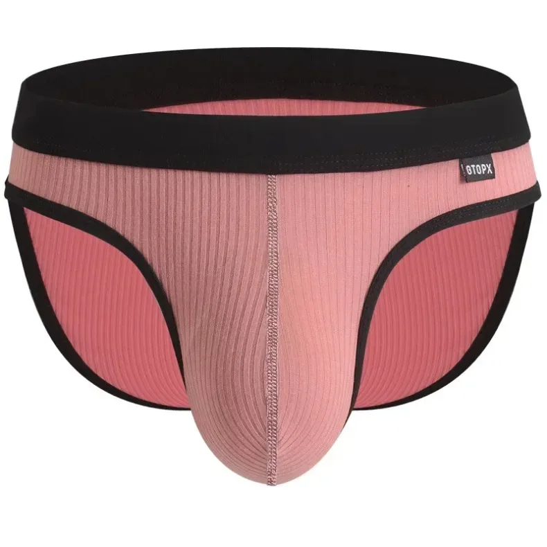 Herren-Unterwäsche, U-konvexe Beutel-Slips, atmungsaktiv, weich, elastisch, Low-Rise-Höschen für Männer, tägliche Dessous, 2er-Pack — image 21