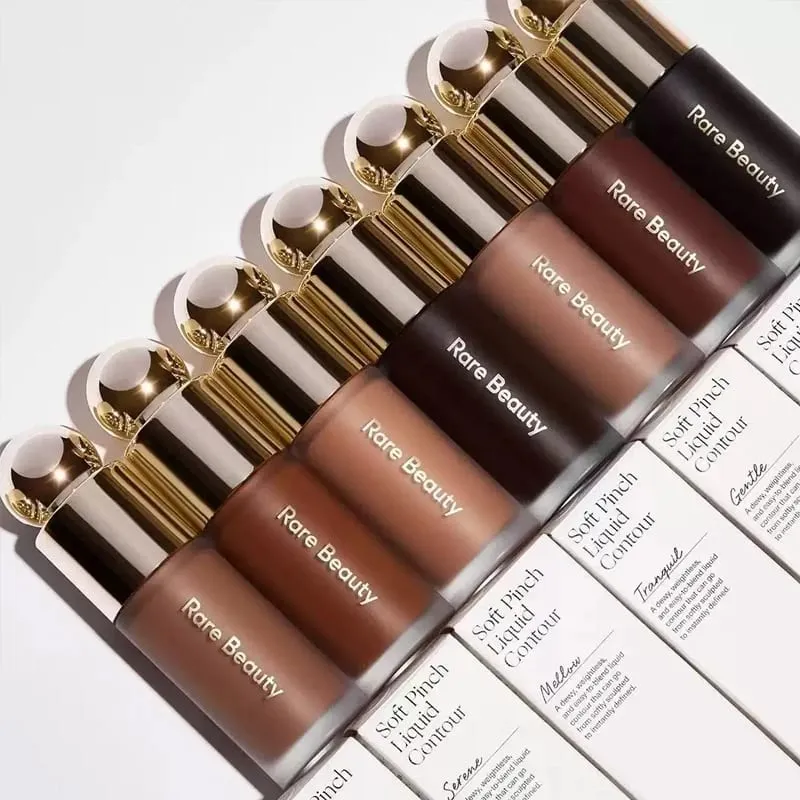 Rare Beauty 3D Face Contour Tekutý bronzer Odstín Hladký melír Zrcadlový Trvalý přirozený Nos Shadow Vodotěsný rozjasňující make-up — image 2