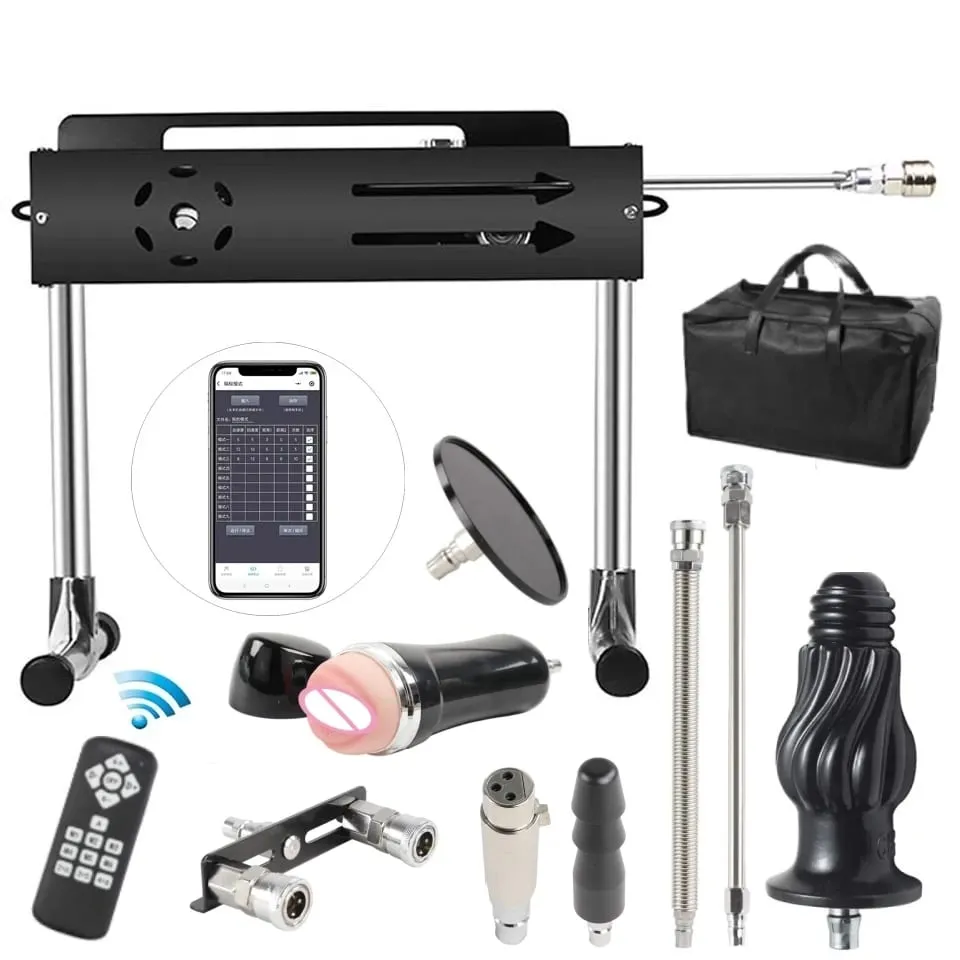 200W เครื่อง Quite & อัจฉริยะ Love เครื่อง Dildos สำหรับสตรีและผู้ชายจังหวะ 1-15 ซม.เครื่อง — image 1