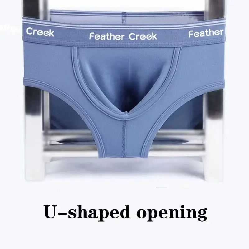 Slip Uomo Large Pouch Underwear U Convex Bulge Enhancing Durable Seamless Cotton Briefs Breathable Low Rise Boxer Shorts Fit — image 11