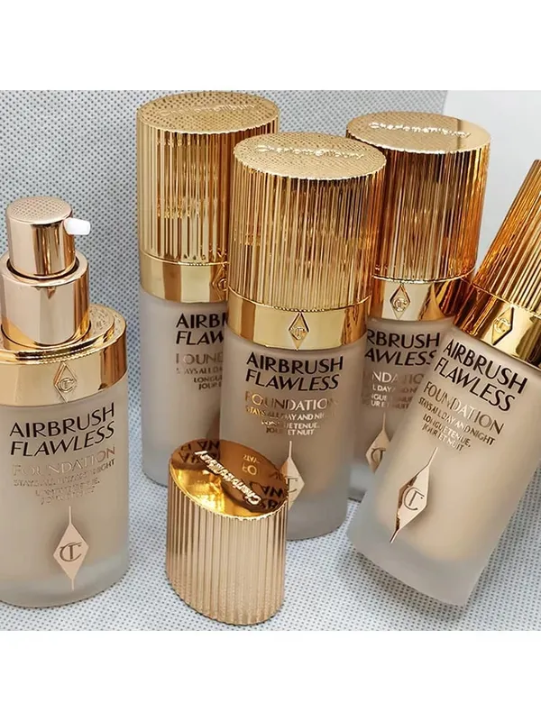 Charlotte Tilbury Concealer Foundation Kontur Cecair Licin Meningkatkan Kontur Wajah Mekap Gebu Mekap Tahan Lama Dengan Kotak — image 3