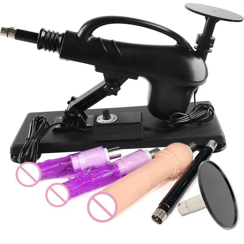 Machine de Masturbation automatique Portable pour femmes, avec gros gode, jouet sexuel pour hommes, pistolet de pompage pour Couples, A2SS-Portable — image 19