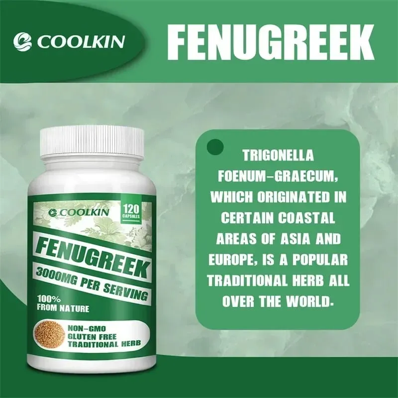Fenugreek 3000MG - Suitable for Breastfeeding Mothers Breast Development Improved Circulation - Rich in Protein and Vitamins — image 5