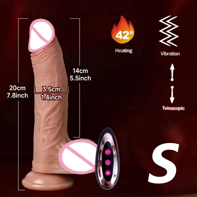 Realistico Dildo Vibratore Spinta Pene Lingua Leccare Clitoride Doppia Penetrazione Macchina Del Sesso Anale Orgasmo Rapido Per Le Donne Giocattolo Del Sesso — image 11