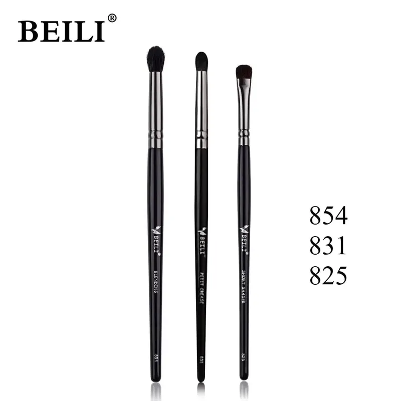 Mắt Lông Mềm Phấn Mắt Bộ 9 Món Trang Điểm Mắt Smudge Undercover Eyeliner Blade Chi Tiết Mắt Cọ Trang Điểm Nhỏ — image 15