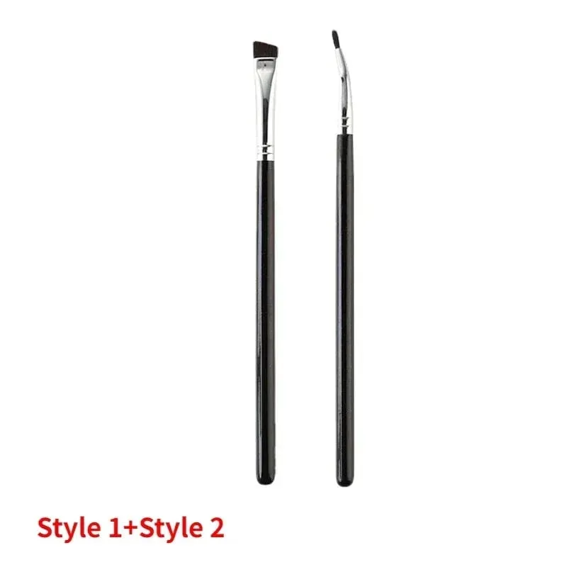 Bent Liner แปรงแต่งหน้าแปรงอายไลเนอร์มุม Fine แปรงอายไลเนอร์ Eye Contour เครื่องมือแต่งหน้าอายแชโดว์ Eye Brow แปรงเครื่องมือ — image 11
