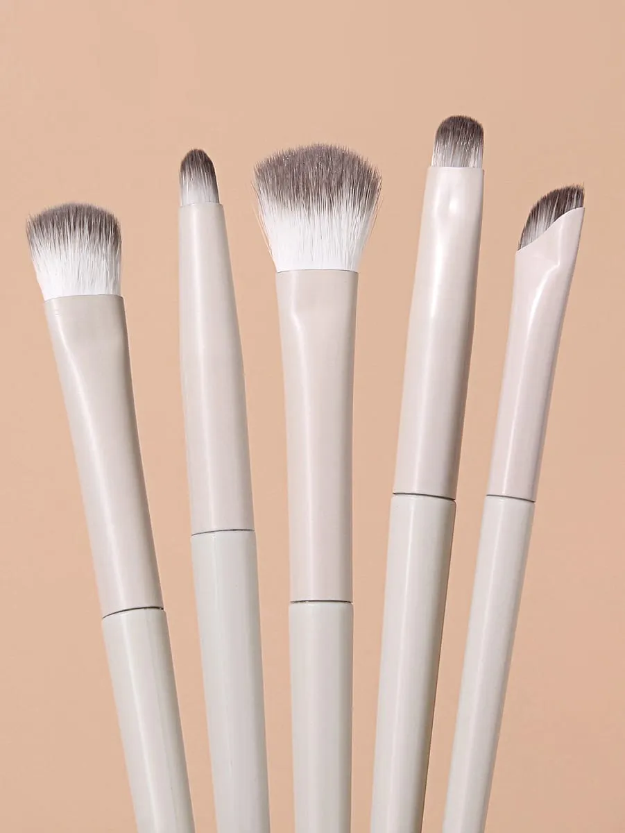 6Pcs Set Berus Solek 2Pcs Span Solek Berus Kosmetik Lembut untuk Pemerah Mata Pembayang Mata Concealer Kontur Wajah Alat Kecantikan Solek — image 3