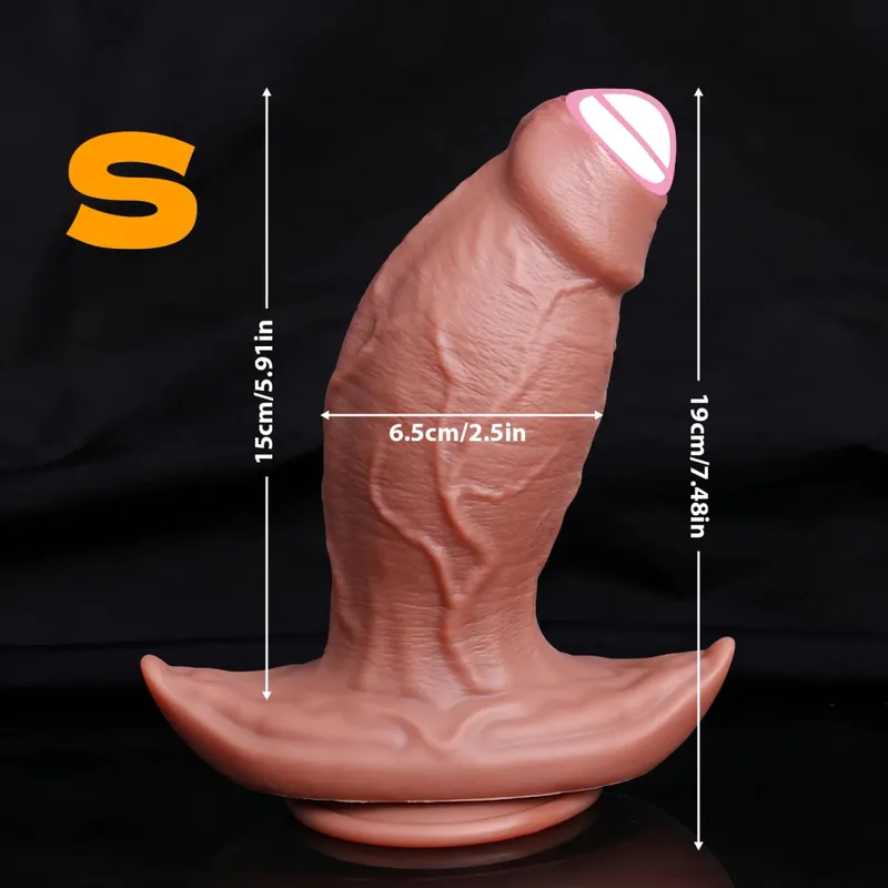 Gode épais réaliste en Silicone souple, pénis, organes génitaux masculins, Masturbation vaginale, ventouse, grosse bite, Plug Anal pour femme, jouets sexuels pour adultes