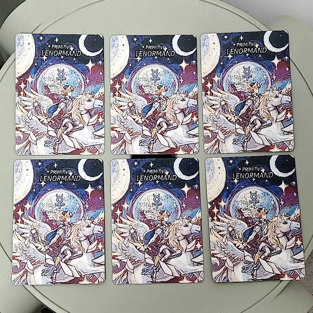 42 Bộ bài Lenormand thân thiện với người mới bắt đầu Hệ thống Rana Lenormand nguyên thủy 9 * 6cm — image 6