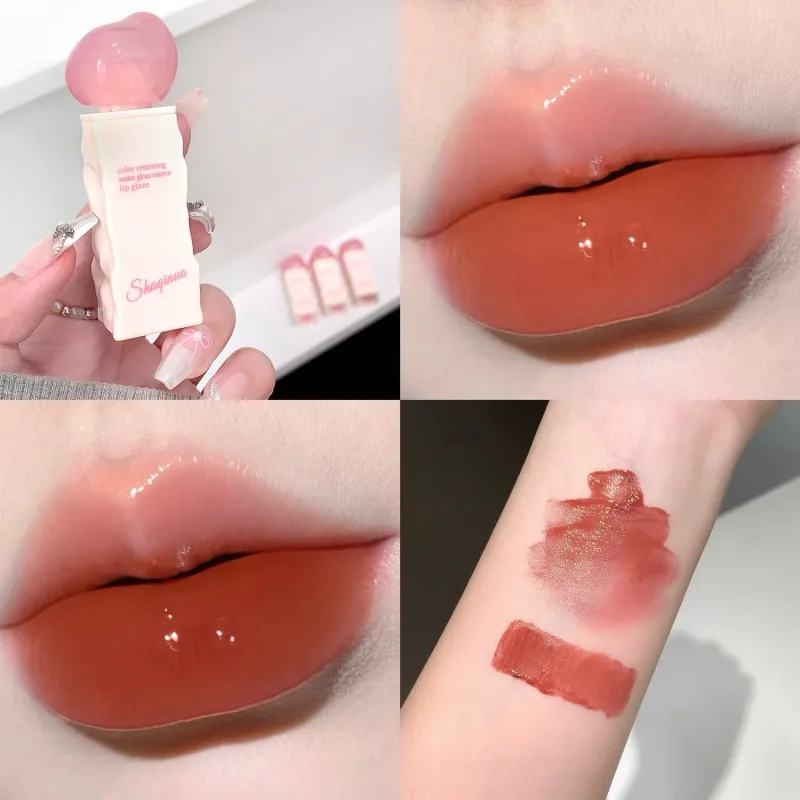 Clear Moisturizing Mirror Vand Flydende Læbestift Holdbar Hydrating Pink Lip Gloss Plumping Sexy Lip Tint Makeup Korean Cosmetics — image 11