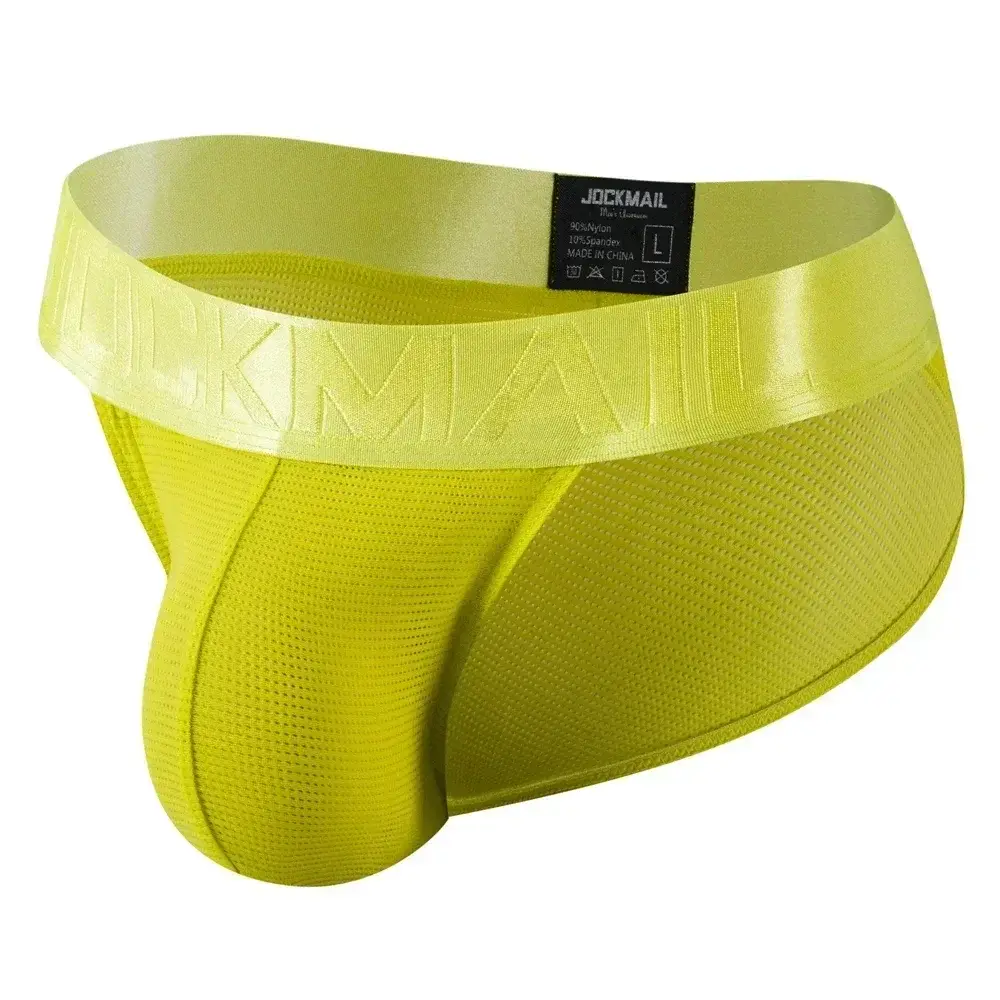 Man's Underwear Briefs Underpants Nylon Mesh Quick Dry Men's Briefs Bikini Slip Men's Tanga Briefs Jockstrap Gay Underwear — image 8