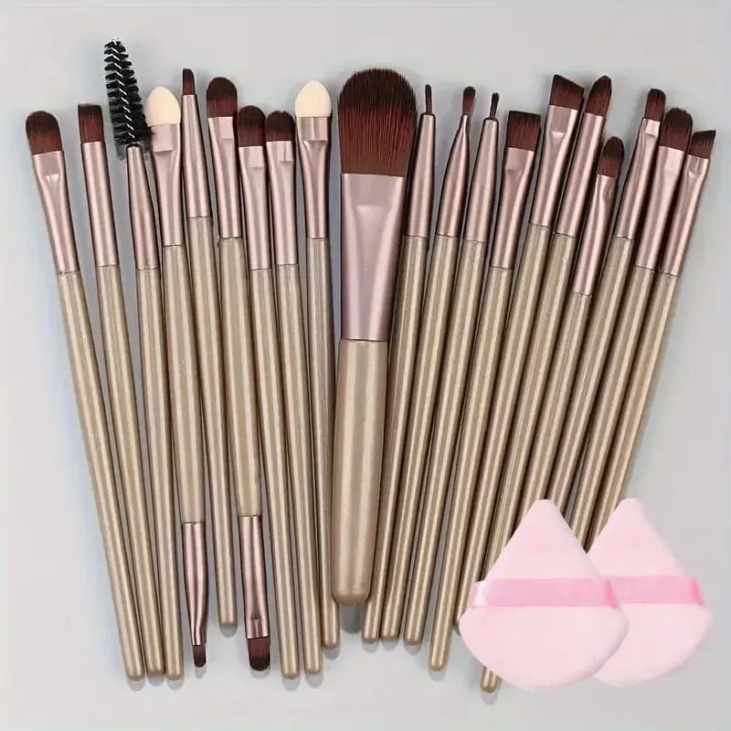 8st-20st sminkborstar set Mjuk fluffig ögonskugga Borste detalj Concealer Blush Loose Powder Foundation Highlighter Beauty Tool — image 16