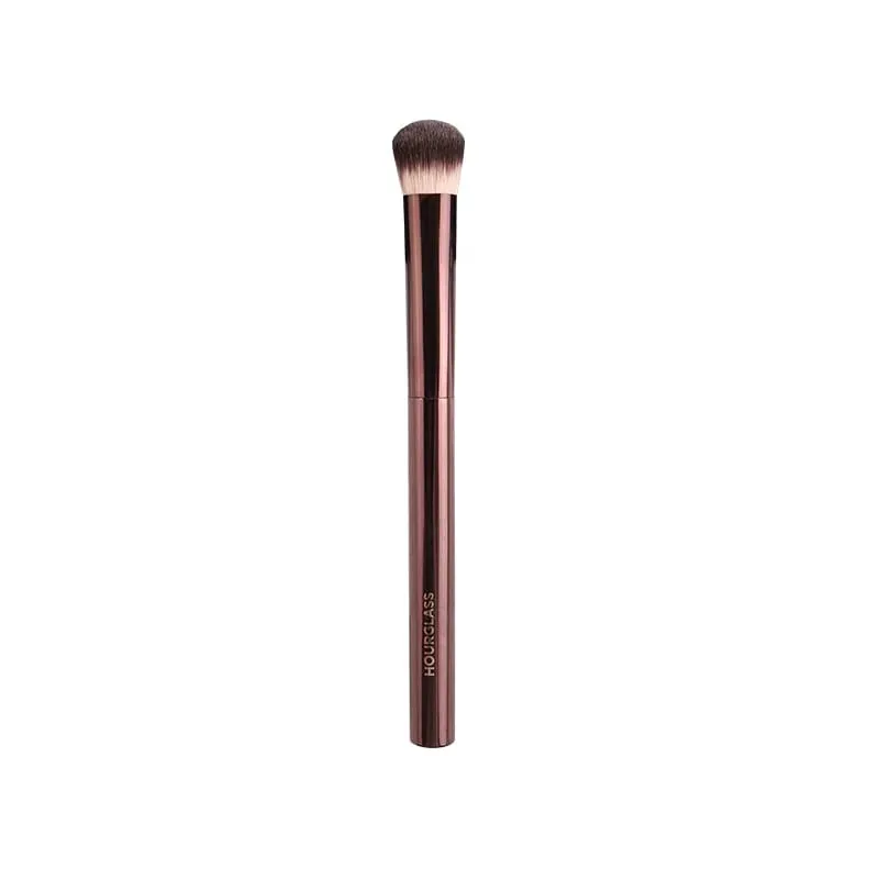1 styk Angled Concealer Makeup børster Mellem øjenskygge Makeup børste grundlæggende professionelt kosmetisk værktøj metalhåndtag — image 5