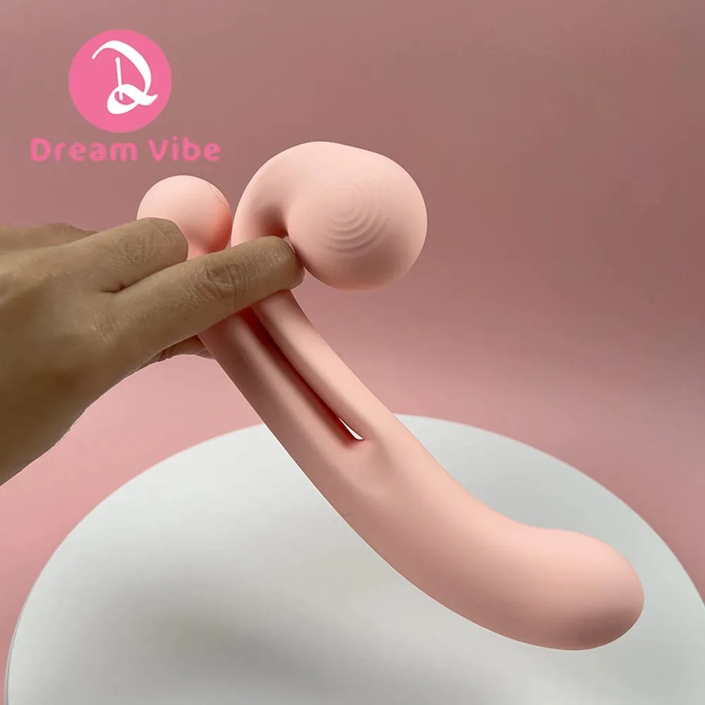 Vibromasseur escargot rose gode point G pénétration escargot flexible pour un ajustement parfait du clitoris stimulation 10 Modes jouet sexuel de plaisir pour femme — image 4