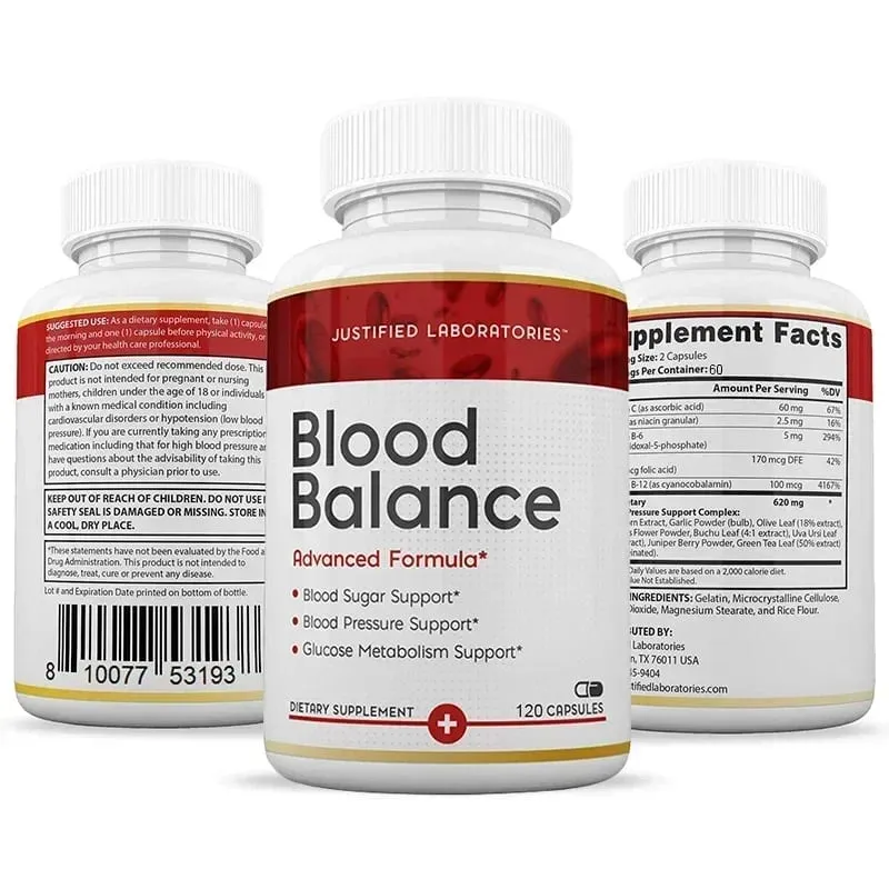 Advanced Formula Powerful Botanicals and Vitamins Healthy Blood Sugar Balance Non-GMO Gluten-free Dietary Supplement — image 6